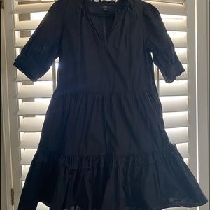 J crew, Size S, black tired dress